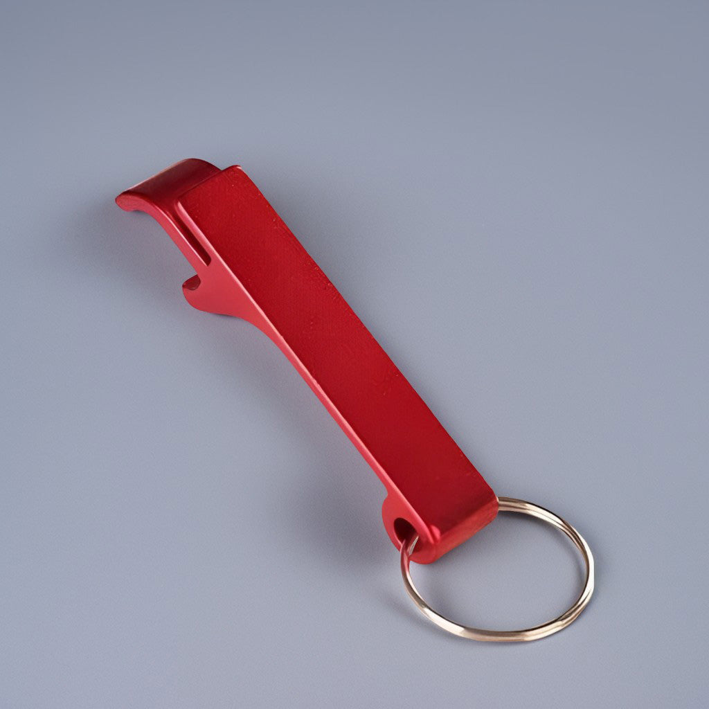 Laser Engraved Portable Bottle & Can Opener Key Chain