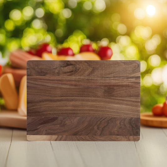 Personalized Laser Engraved Walnut Cutting Board