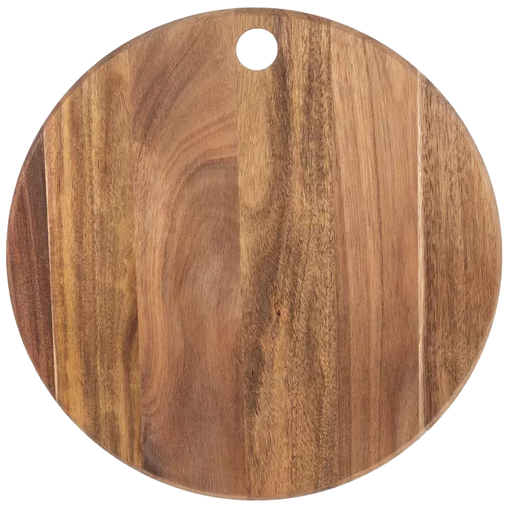 Personalized Round Acacia Charcuterie / Cutting Board